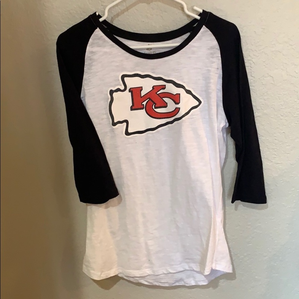 KC Chiefs Baseball Tee